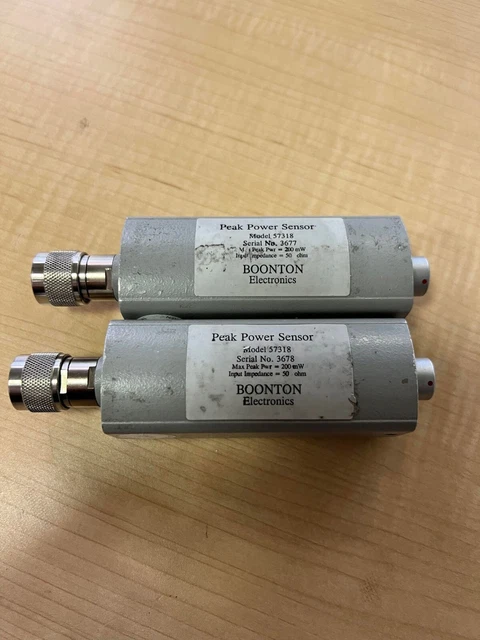 Boonton 57318 Peak Power Sensor 500MHz - 18.0GHz 200mw, 50 OM, 10-15ns Rise time