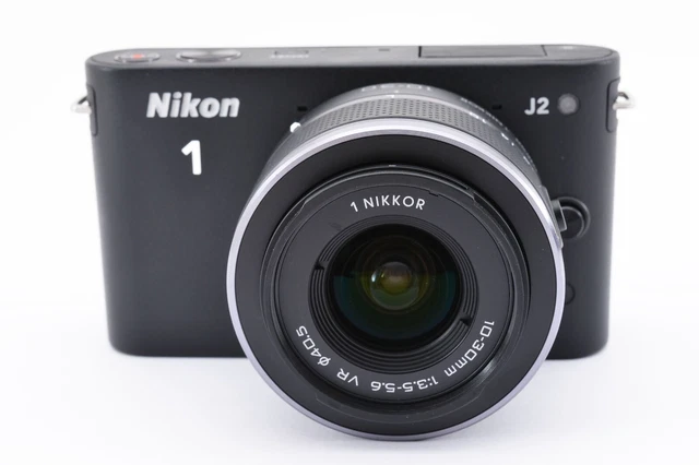 [986 Shots] Nikon 1 J2 10.1MP Mirrorless DSLR w/ 10-30mm Lens Kit [Near MINT]