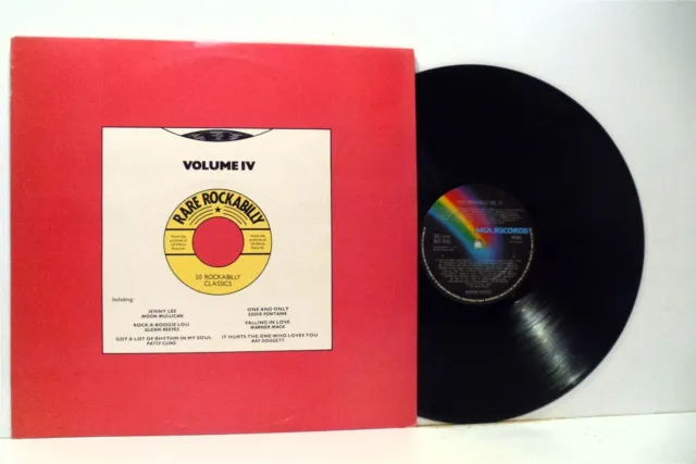 RARE ROCKABILLY VOLUME IV various artists (Promo) LP EX/EX-, MCF 3035, vinyl,