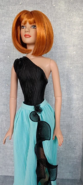 BUSTIER NOIR POUR DOLL TONNER AMERICAN MODELS 22 dress OUTFIT ONLY EUR