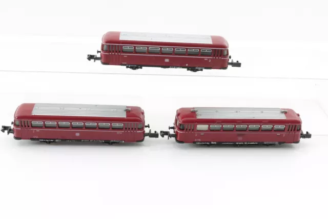 N ARNOLD DB Dieseltriebwagen Schienenbus 2x Beiwagen Konvolut analog M50