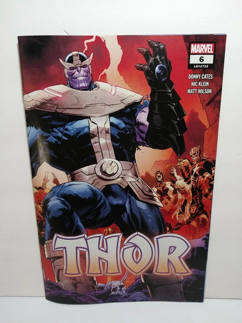 Thor 6 2nd Print Black Winter NM+ NM/M 9.6 9.8 Thane Thanos son Marvel Cates #6