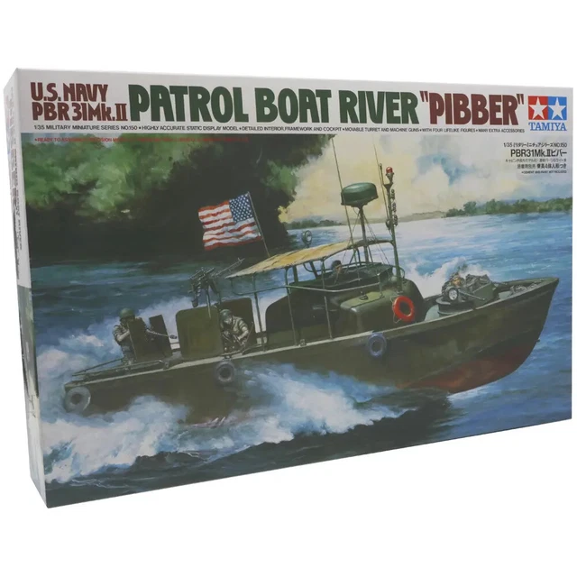 TAMIYA 35150 1/35 U.S. Navy PBR 31 Mk.II Pibber