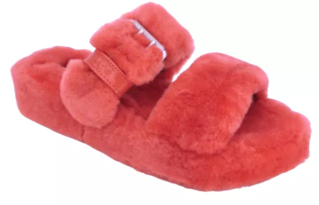 UGG Women's Fluff Yeah Slide Cali Collage Slipper Sandals | Uggs, Slipper  sandals, Shop sandals