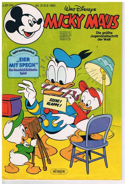 Ehapa - Micky Maus - Band 31 - Ausgabe 1983 - mit Schnipp und Beilage - M0531