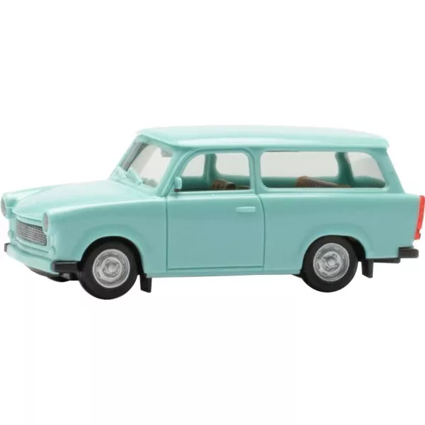 Herpa 020770-007 H0 Trabant 601 Universal, pastelltürkis H0 + Neu