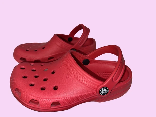 Red Crocs taglia XS 1-2