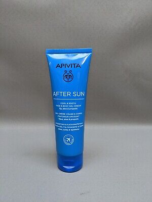 Higa de gel crema facial y corporal Apivita After Sun Cool & Sooth 100 ml