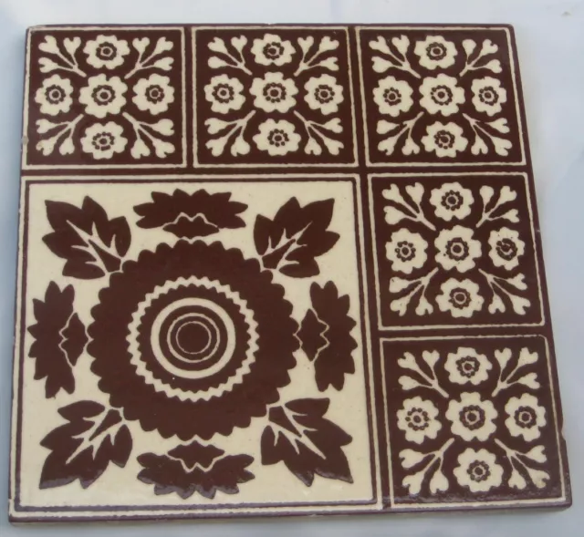 Minton Hollins Victorian Tile Gothic Revival Type Design