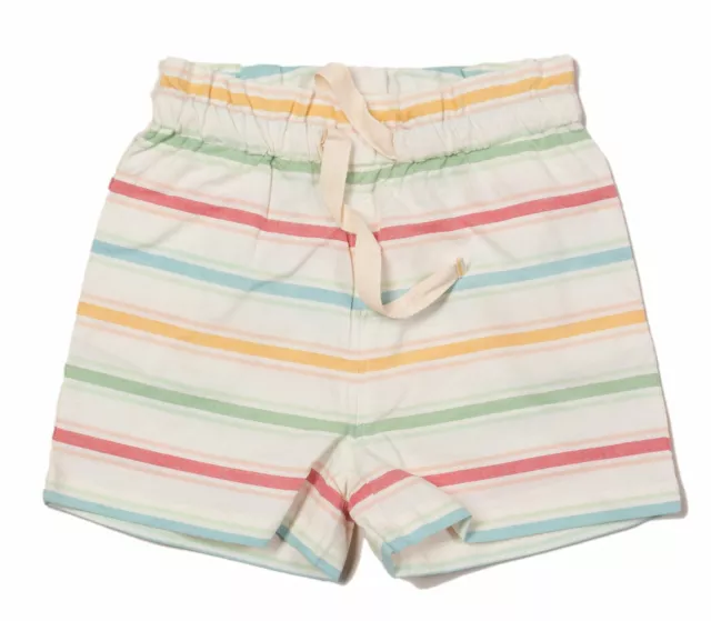 Little Green Radicals Bio Seersucker Regenbogenshorts - Alter 0-5 Jahre nur noch 2!