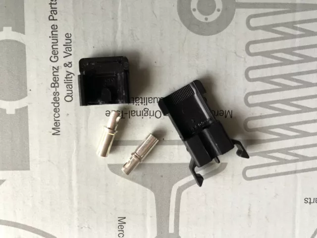 Stecker 2polig Mercedes R107 W108 W111 W114 W126 R129 W140 W R 107 126 129 140