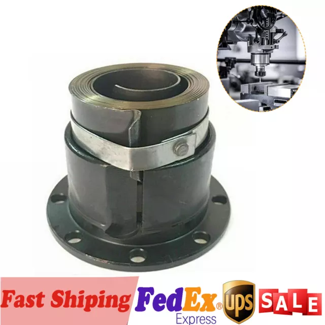 25mm Mill Milling Machine Part Clock Spring W/ Steel Housing For Bridgeport