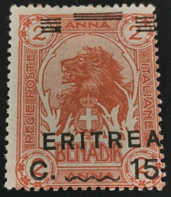Italy: 1924 Italian Postage Stamps Overprinted ERITREA in . (Collectible Stamp).