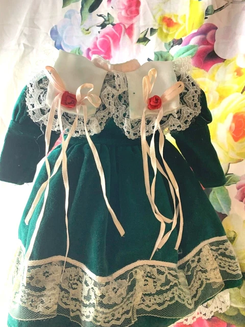 Robe poupée ancienne Jumeau BRU Steiner SFBJ petite