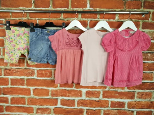 Girls Bundle Age 2-3 Years Next M&S H&M Top T-Shirt Shorts Summer Pretty 98Cm