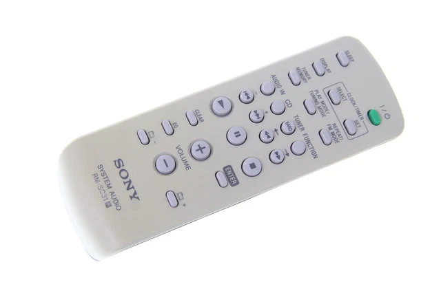 Telecomando Sostitutivo AULCMEET RM-SCU37B Per Sony Micro Hi-Fi | Compatibile Con CMT-BX5BT, MHC-EX700 E Altri