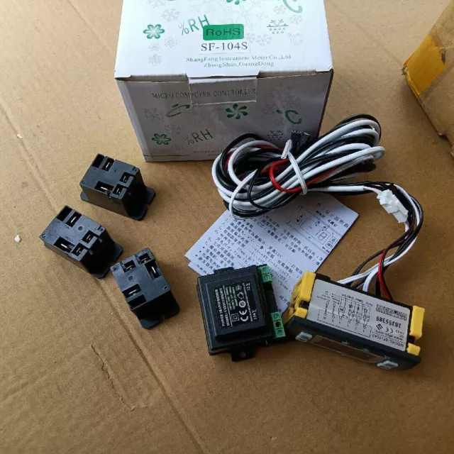 1Pcs New For RoHS SF-104S Digital Temperature Controller Freezer Thermostat