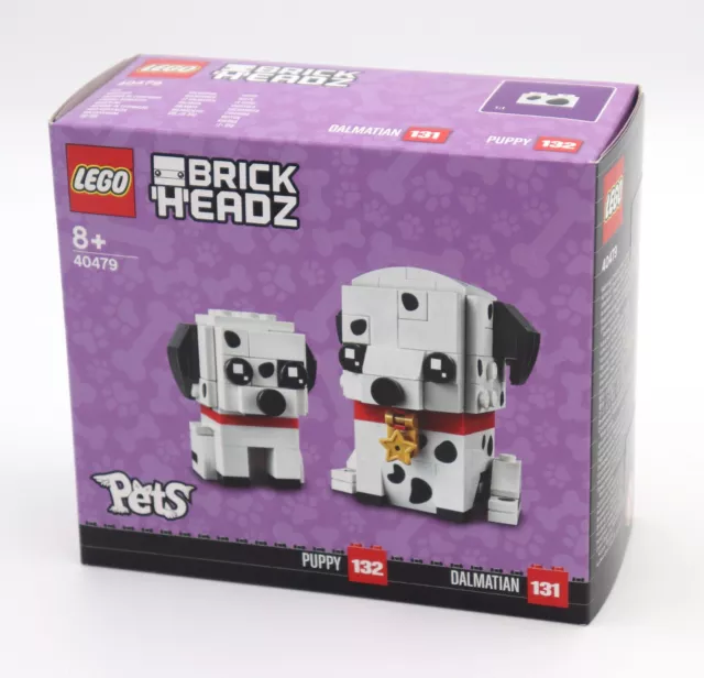 LEGO® 40479 BrickHeadz Pets Dalmatiner (Dalmatiner und Welpe) - Neu -