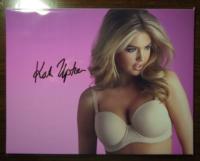 KATE UPTON signed AUTOGRAPH 8.5" x 11" Photo