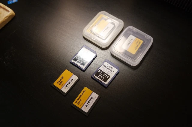 Xryon Wishblade And Design Runner Assorted Patterns / 6 Sd Cards