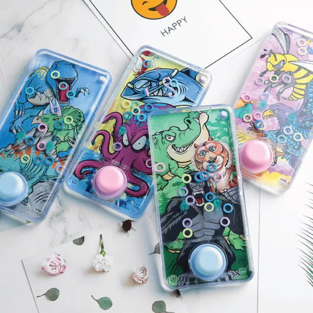 4Pc Water Ring Toss Child Handheld Game Machine Parent Child Interactive Toy Set