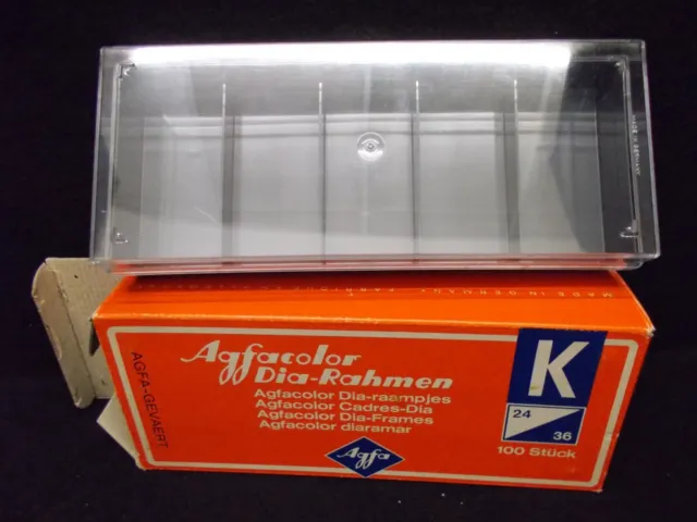 Agfa Diabox With Lid, Suitable For for 100 Dias, Grey #V-1069 1071/1088-01