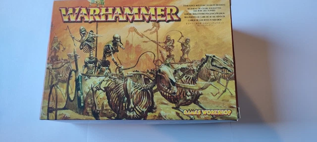 X3 Chars Squelette Warhammer – Rois Des Tombes – Figurines Plastique Occasion