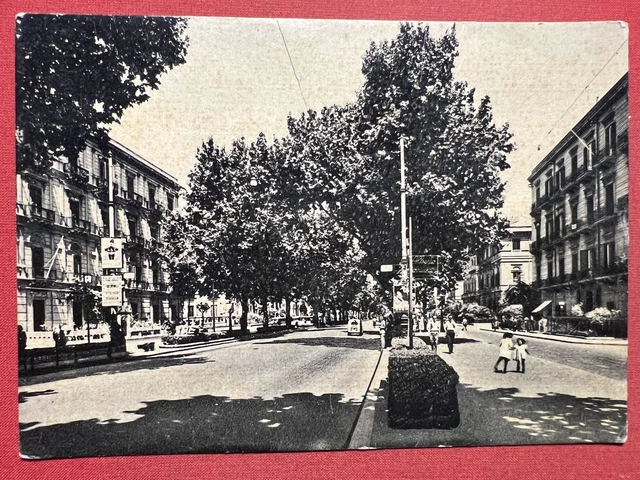 Cartolina - Palermo - Viale della Libertà - 1940 ca.