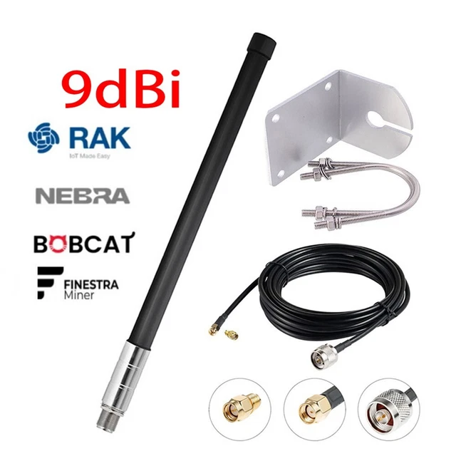 Antenna -20 ° ~ +80 ° С 42 cm 50 ohm 860-930 MHz (US915 EU868) permanente