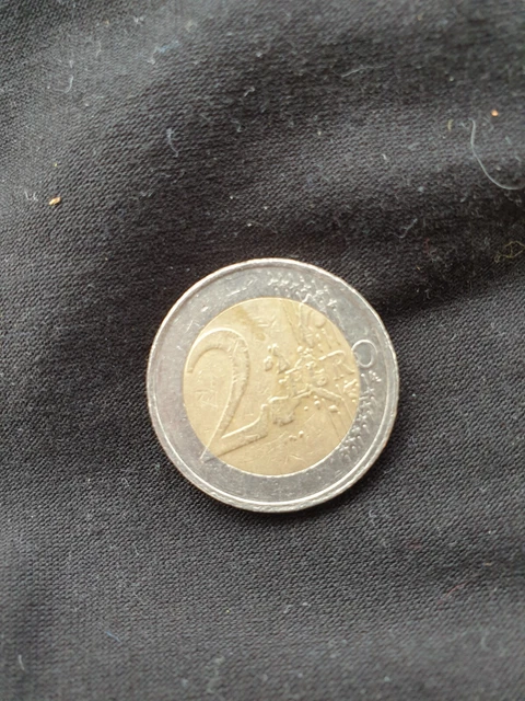 SELTENE 2 EURO münze Beatrix Königin der Niederlande 2001 FEHLPRÄGUNG