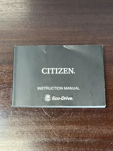 Citizen j810 manual hotsell