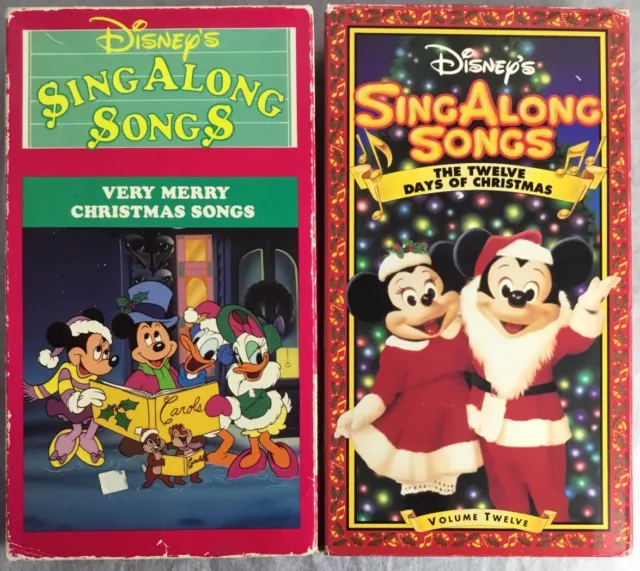 DISNEY’S SING ALONG Songs The Twelve Days of Christmas Very Merry Songs
