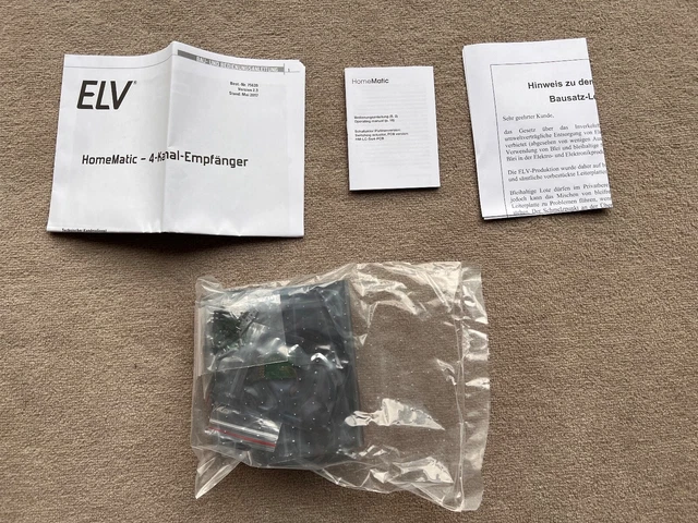 ELV Homematic Bausatz 4-Kanal-Schaltaktor HM-LC-Sw4-PCB