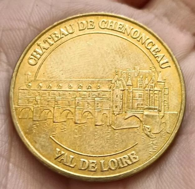 MDP 37 CHÂTEAU DE CHENONCEAU - MAIRIE MÉDAILLE Jeton Touristique 2010