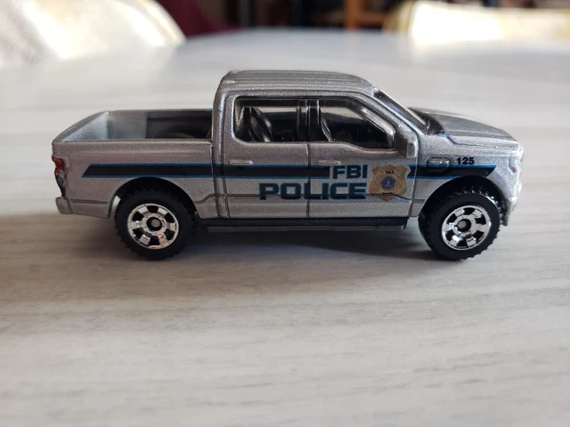 custom-matchbox-fbi-police-car-2022-ford-f-150-pickup-truck-eur-23-95