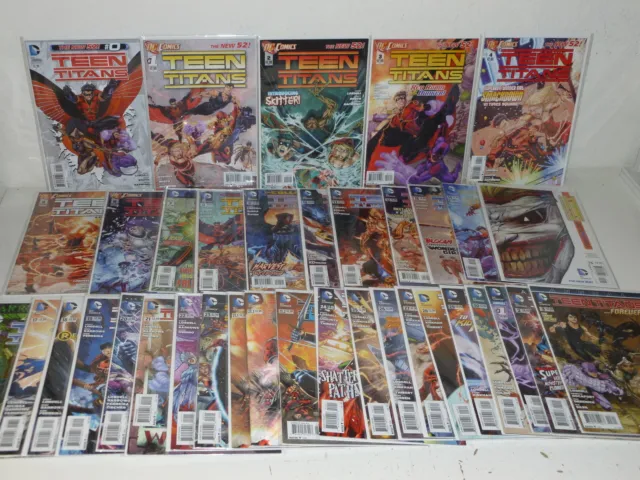 TEEN TITANS #0, 1-30 ANNUALS #1-3, 2D, 3D - Complete Series - BOOTH Lobdell - DC
