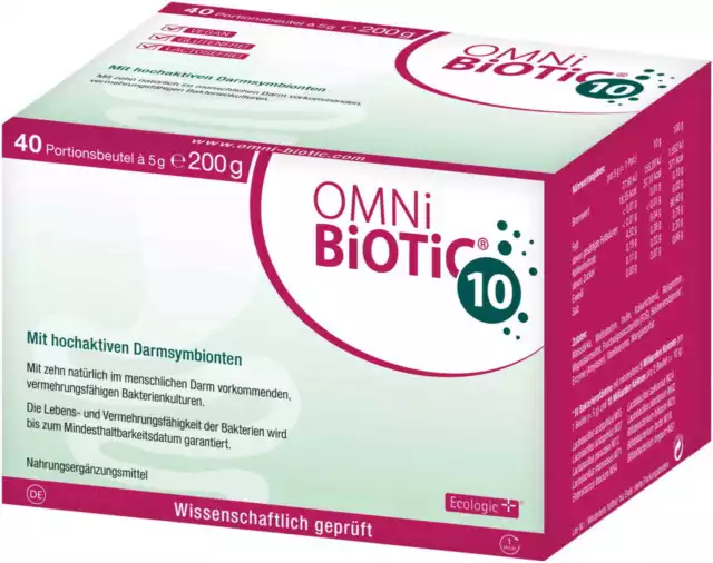 OMNi-BiOTiC 10 mit hochaktiven Darmsymbionten 40 X 5 g