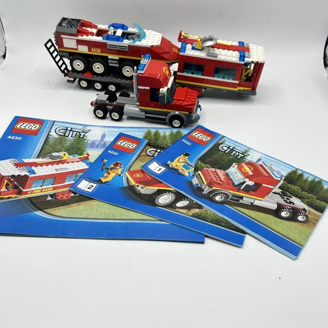 LEGO CITY 4430 Fire Transorter Instructions No Box or MiniFigures 45.00 PicClick UK