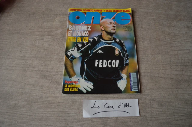 ONZE mondial n° 67 avec CALENDRIER CHAMPIONNAT 1994 1995