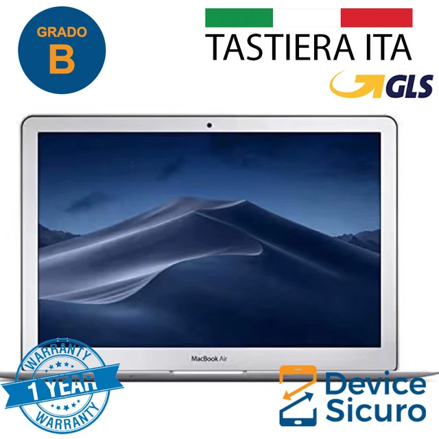 APPLE MACBOOK AIR 13" 2012 CORE i5 SSD 128gb 256 4RAM RICONDIZIONATO GRADO B