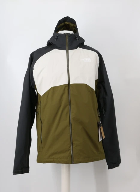Giacca Pullover North Face Stratos Da Uomo Grigio Timo Ghiaia Uk L Crp £145 Mb