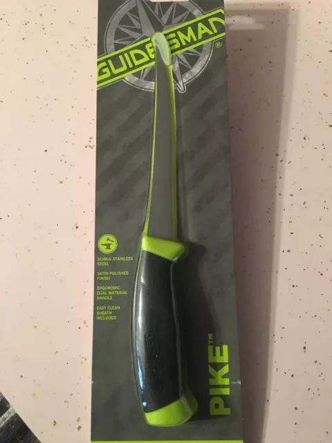 GUIDESMAN PIKE FISHING filet knife and sheath new in package