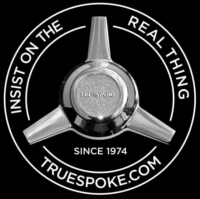 Truespoke Wire Wheels Official 3-Bar Spinner Garage Banner 3 X 3 Foot