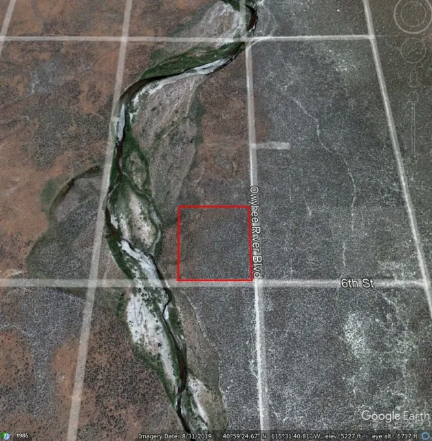 2.07 Acre River Front Lot East Of Elko Nevada Nr