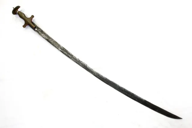 Antique Original Sword Dagger Hand Forged Steel Old Blade Handle Handmade H332