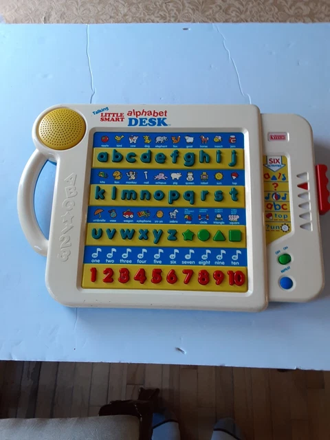 VTECH TALKING Little Smart Alphabet Desk £14.96 - PicClick UK