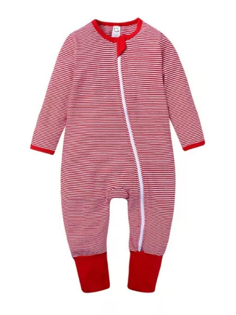 Body Neonato Pagliaccetto pigiama intero bambina bambino rosso tuta tutina  B006