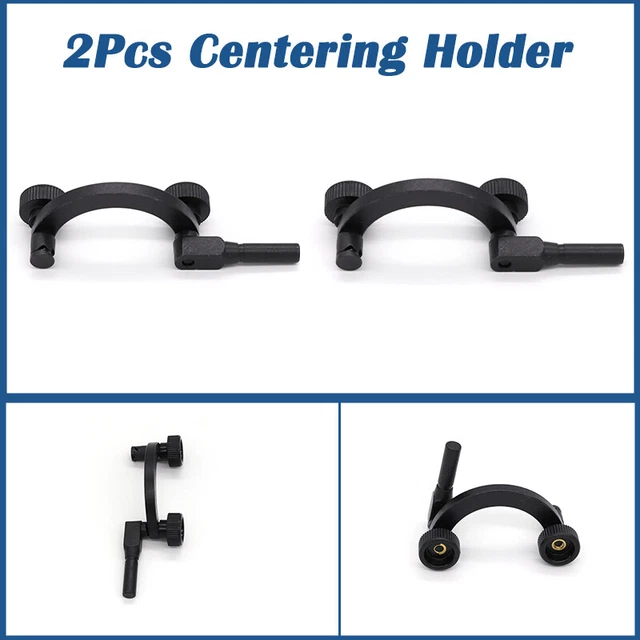 2Pcs Dial Test Indicator Stem Hole Centering Holder 4mm/8mm Stem Mitutoyo 901959