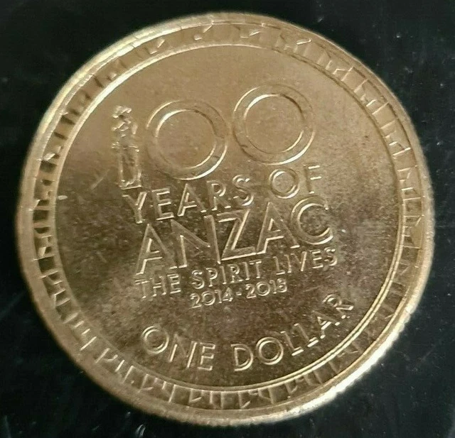 2016🌾AUSTRALIAN ONE DOLLAR 1 coin🔥ANZAC 100 YEARS🔥LOW mintage🌾Rare EUR 5,03 PicClick FR