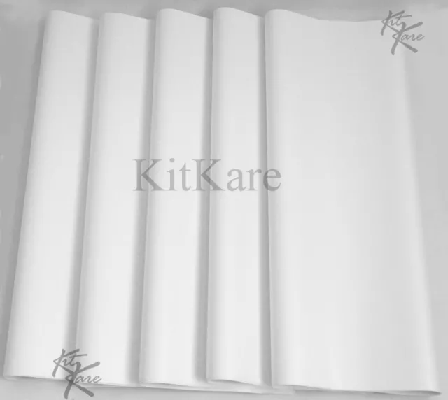 100 sheets of White / Cream Tissue Slight Seconds Acid Free 45 x 70cm 18 x 28"